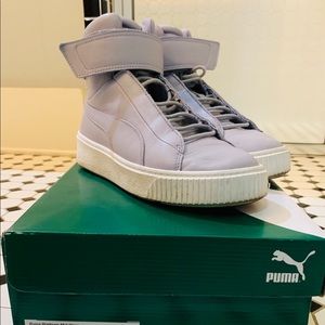 Puma Platform Leather High. W8.5